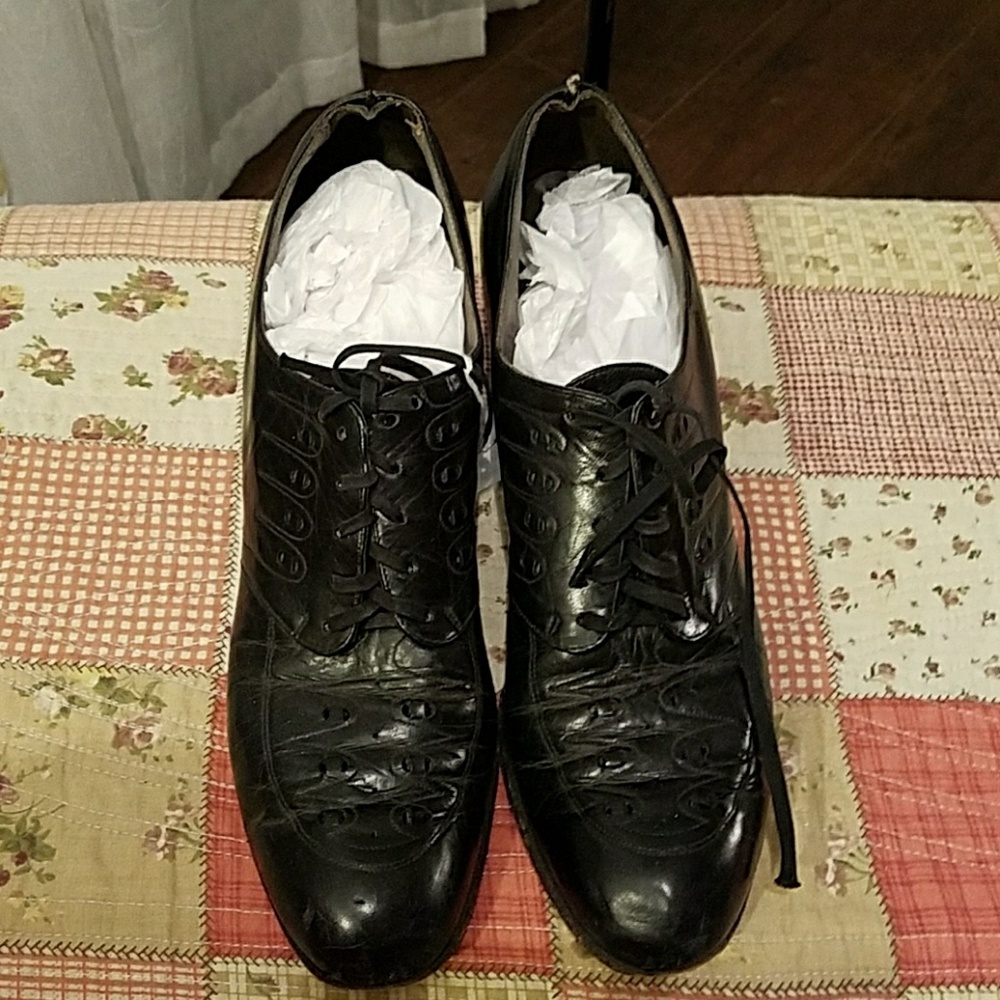 Original 1920s 1930s Oxford day shoes
