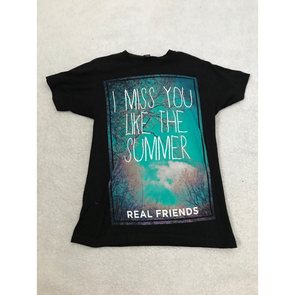 Real Friends I Miss You Like The Summer Shirt