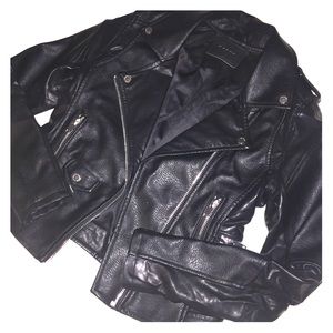 Blank NYC faux leather jacket