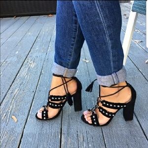 Black heels