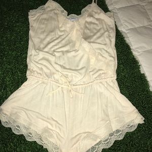 Ruffle teddy by Eberjey