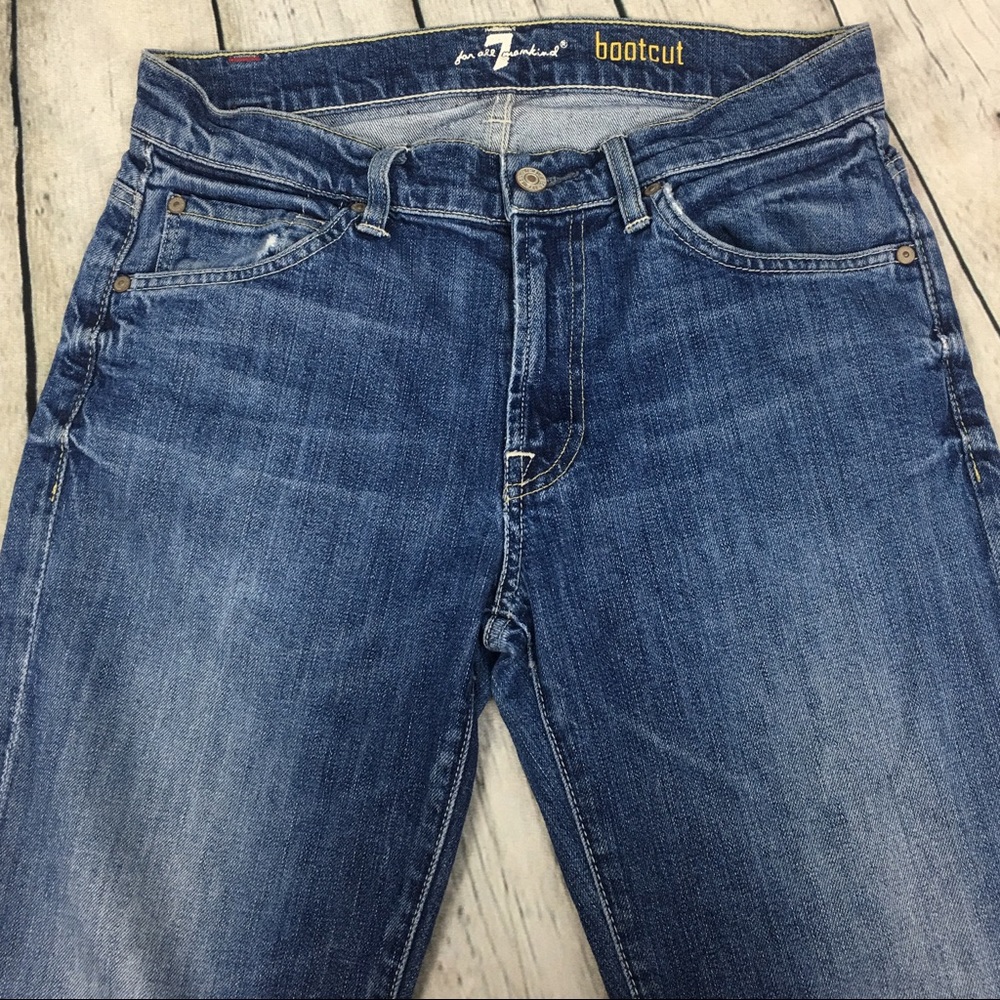 7 for All Mankind Jean Sz 31 heavy destroy bootcut