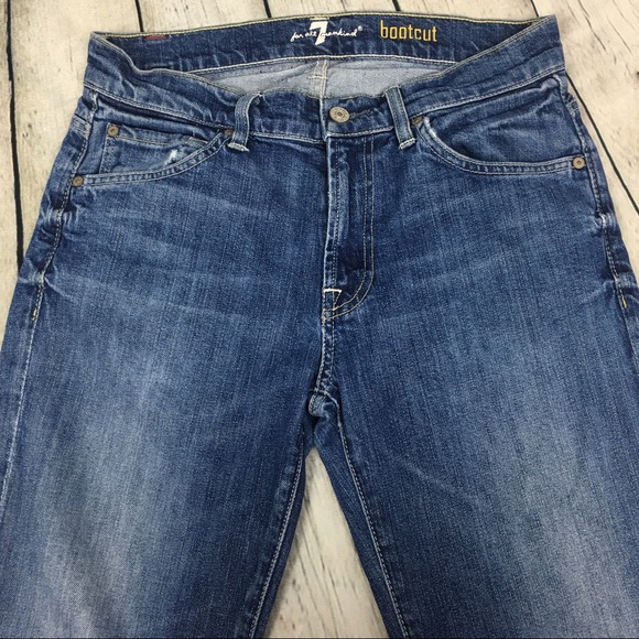 7 for All Mankind Jean Sz 31 heavy destroy bootcut - Picture 1 of 8