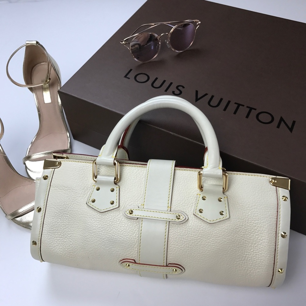 Louis Vuitton Suhail Leather Epanoui PM White - Picture 2 of 8