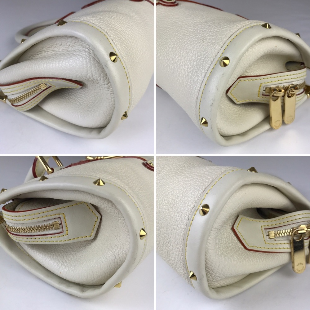 Louis Vuitton Suhail Leather Epanoui PM White - Picture 5 of 8