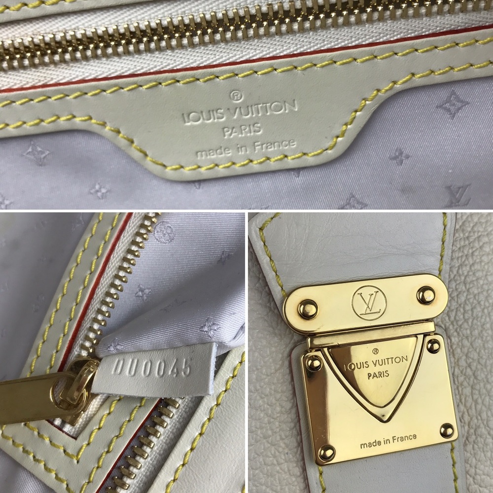 Louis Vuitton Suhail Leather Epanoui PM White - Picture 7 of 8