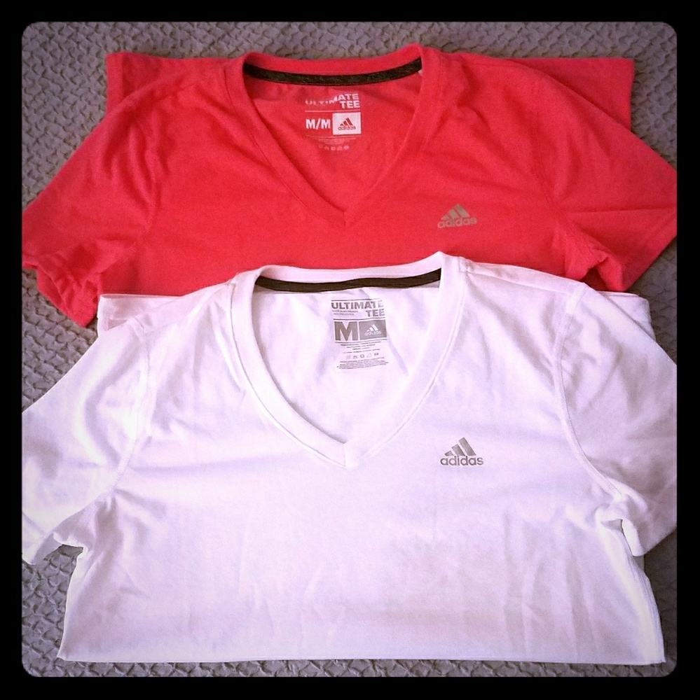 Adidas vneck tshirt bundle