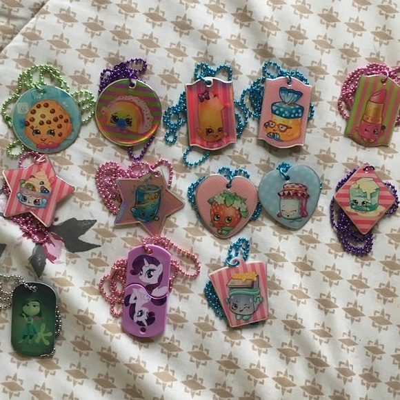 Fashion tags shopkins my little pony