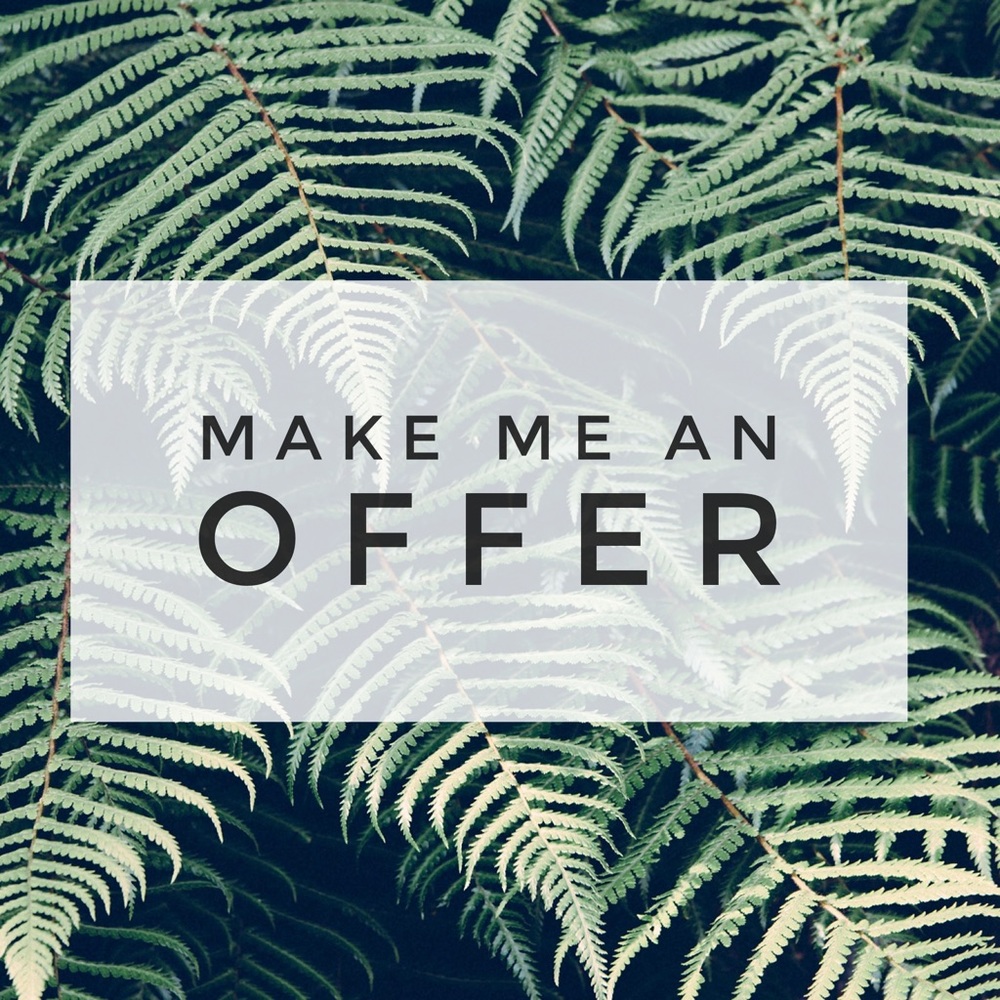 All reasonable offers will be considered ❤️