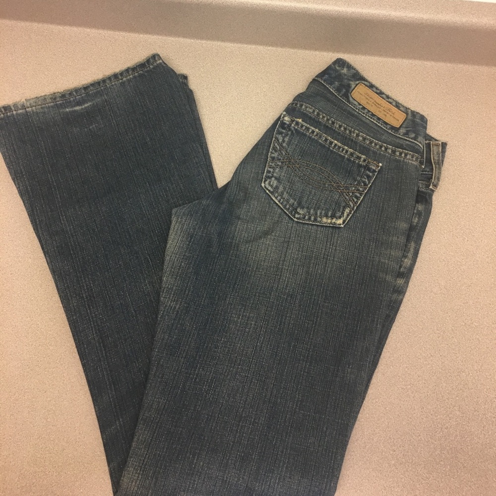 Abercrombie & Fitch denim low rise jeans