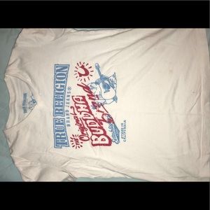 True Religion white Girls tee