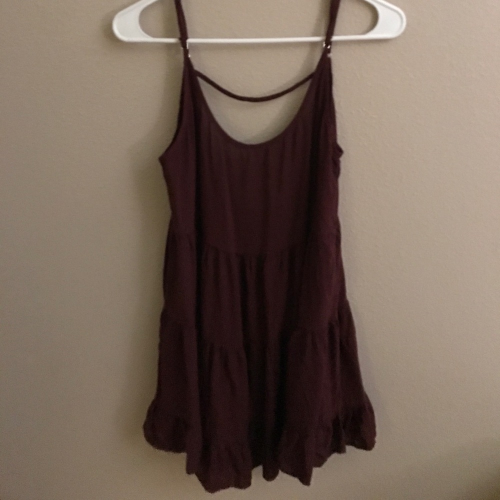 Maroon dress from brandy Melville