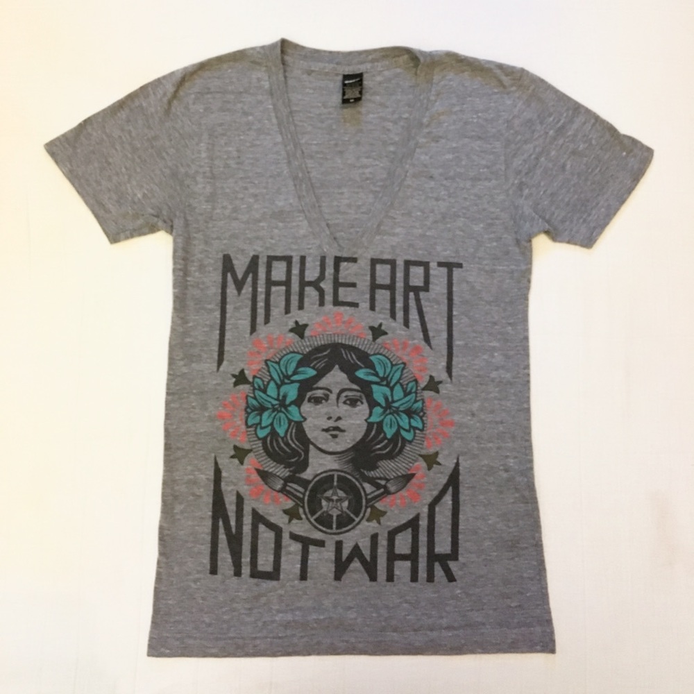 Obey Make Art Not War Shirt