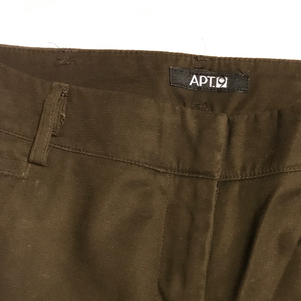 Relaxed Cropped Pant w/pockets