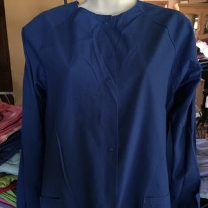 Lydias women's scrub jacket. M. Like new