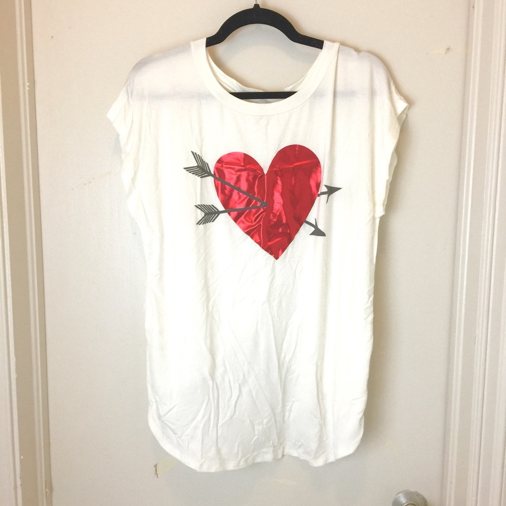 Sun n Moon Heart T Shirt - Picture 1 of 2