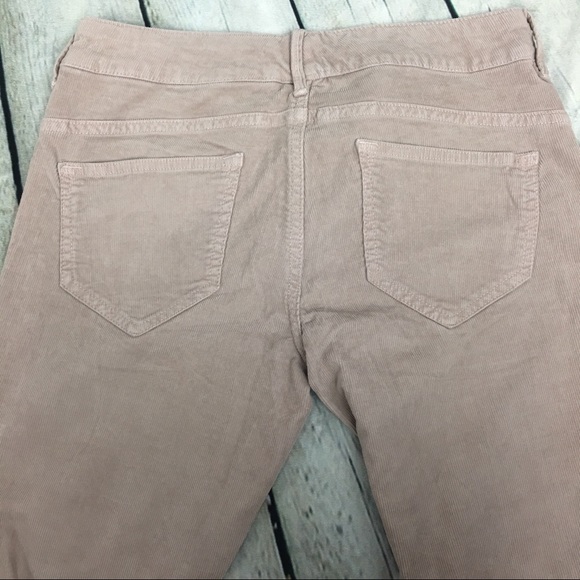 London Jean Size 4 Short Tan Corduroy Skinny Leg - Picture 4 of 7