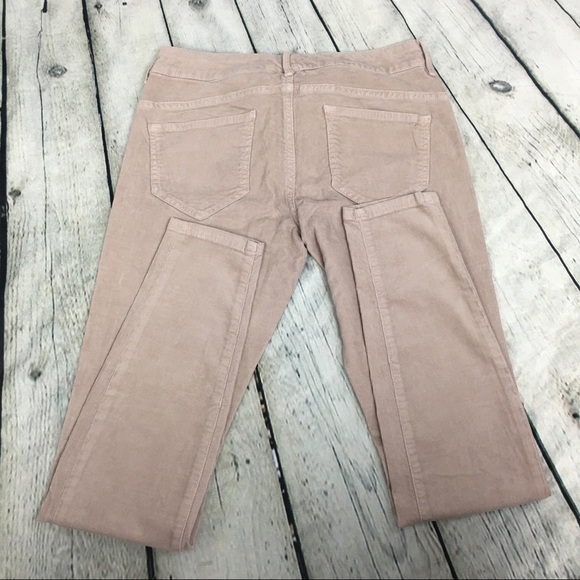 London Jean Size 4 Short Tan Corduroy Skinny Leg - Picture 7 of 7