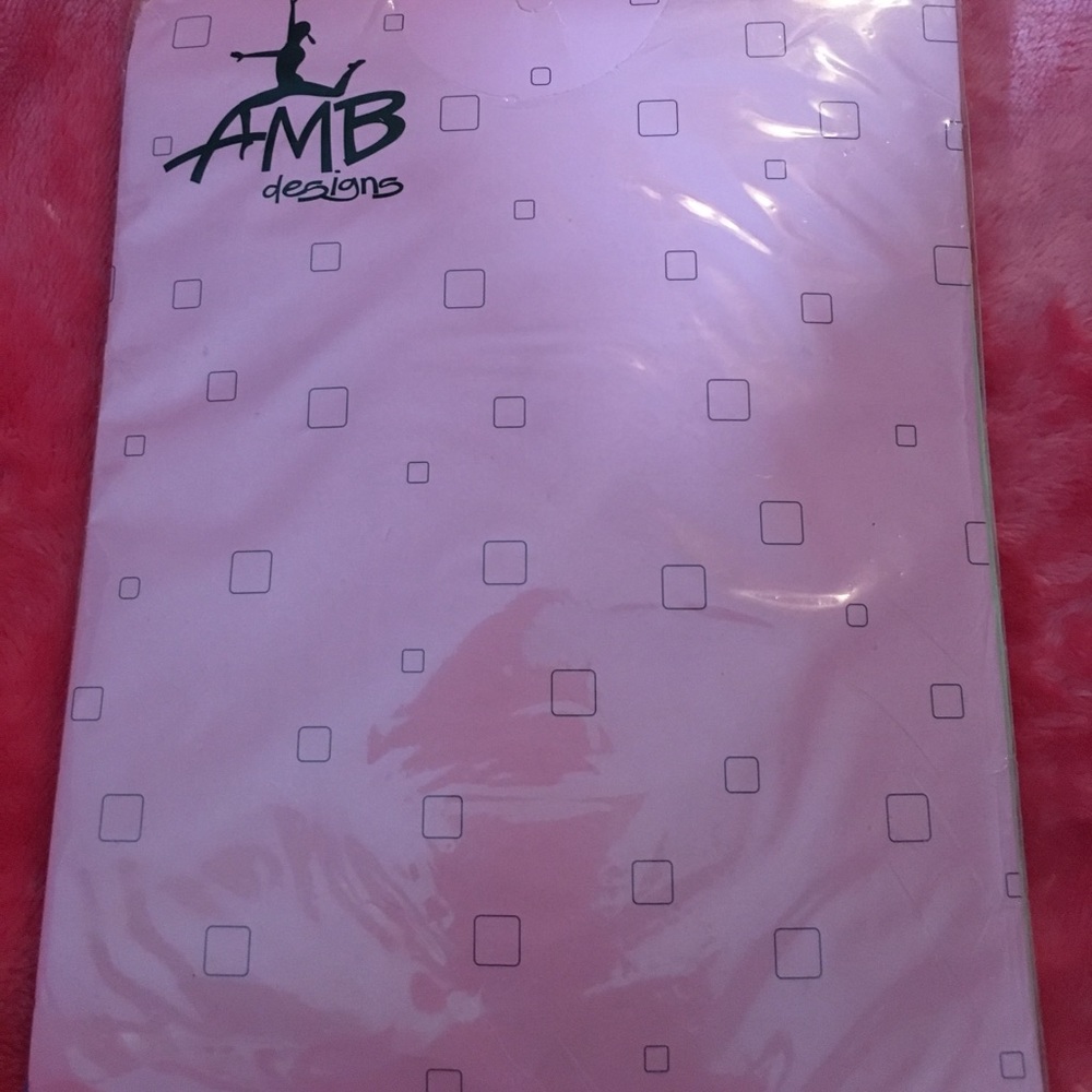 AMB Designs Long Sleeve Sheer Dancer Crop Top Turq