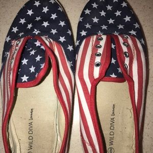American Flag Shoes
