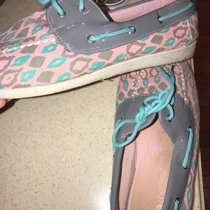 Printed fake sperrys