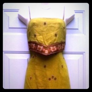 Gypsy With Paisley Detail Formal Dress