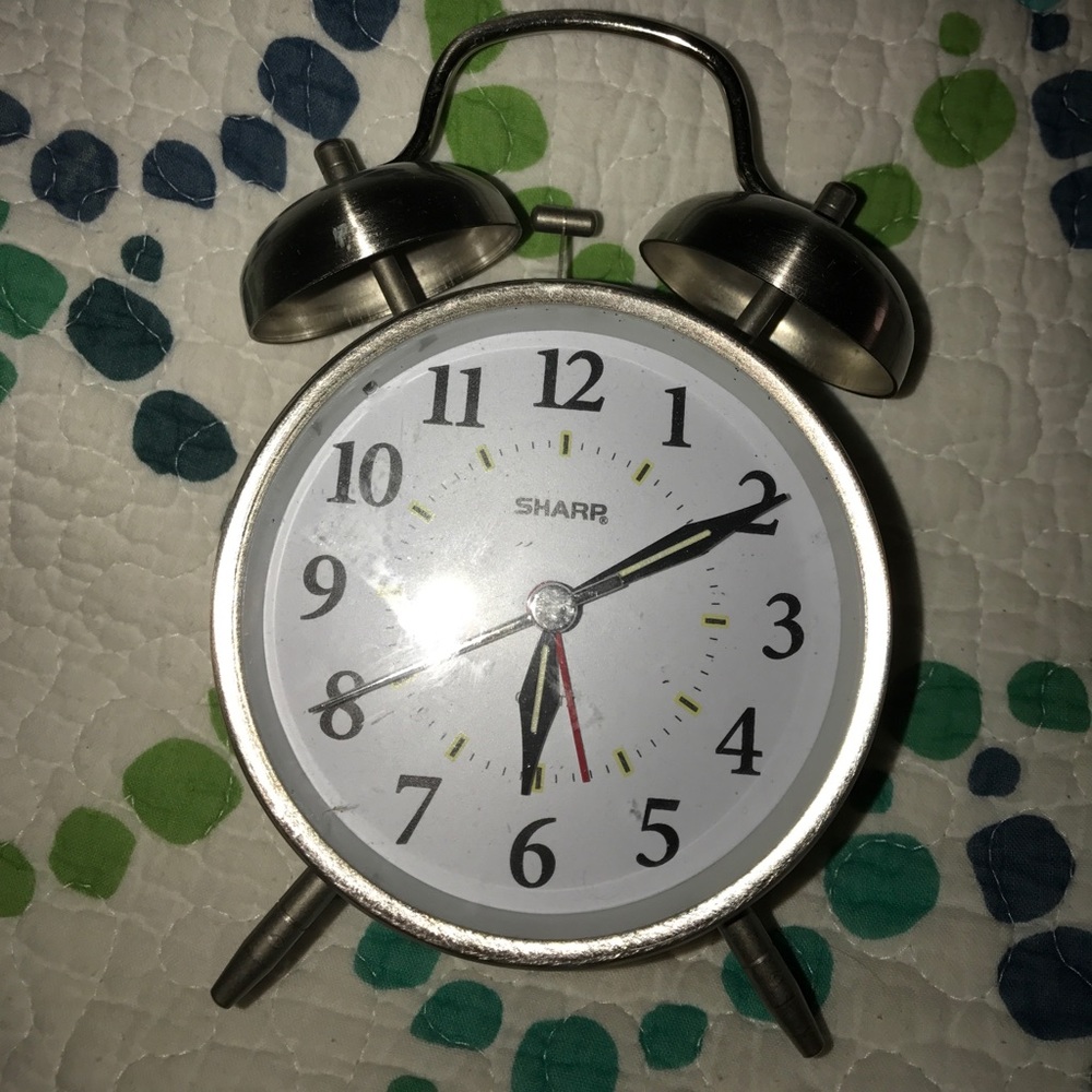 Vintage alarm clock