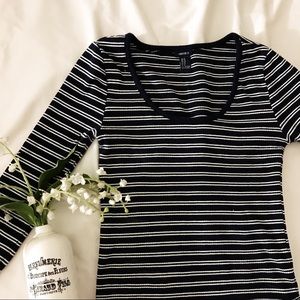 STRIPED F21 TOP