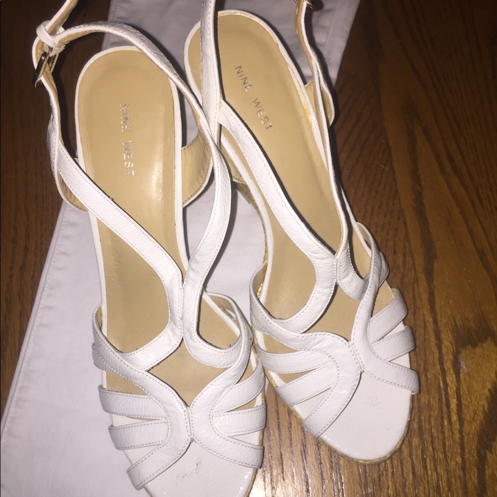 Wedges. Worn a few times for dressy occasions