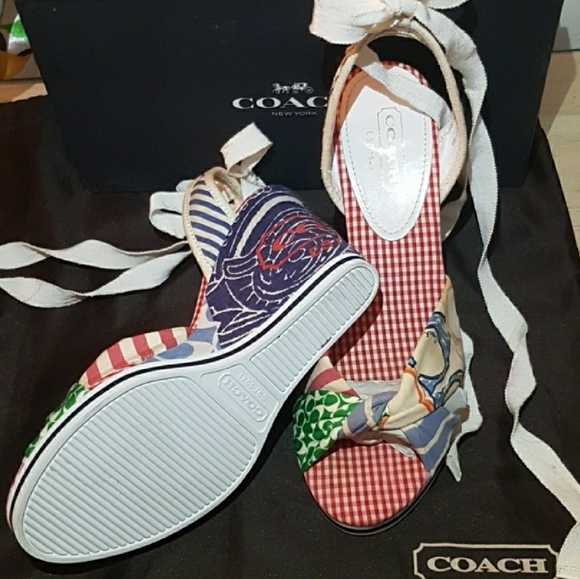 🍒 LIMITED EDITION COACH HAMPTON PATCHWORK - Picture 4 of 5