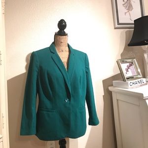 The Limited Green Blazer COMFY!