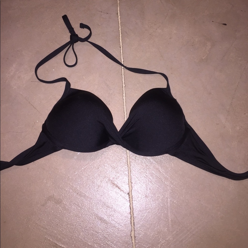 Black swim top