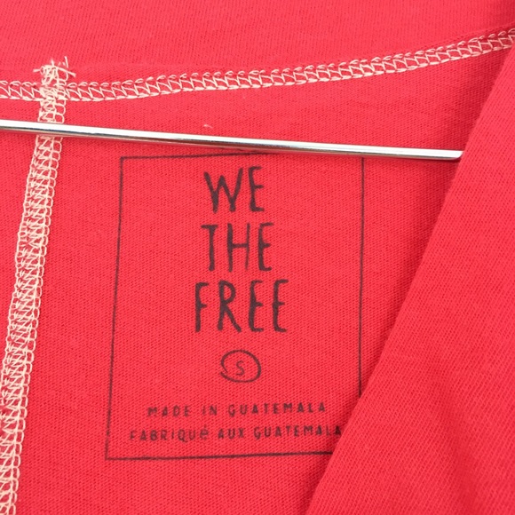 NWT Free People Hemingway V-neck Tee - Picture 3 of 6