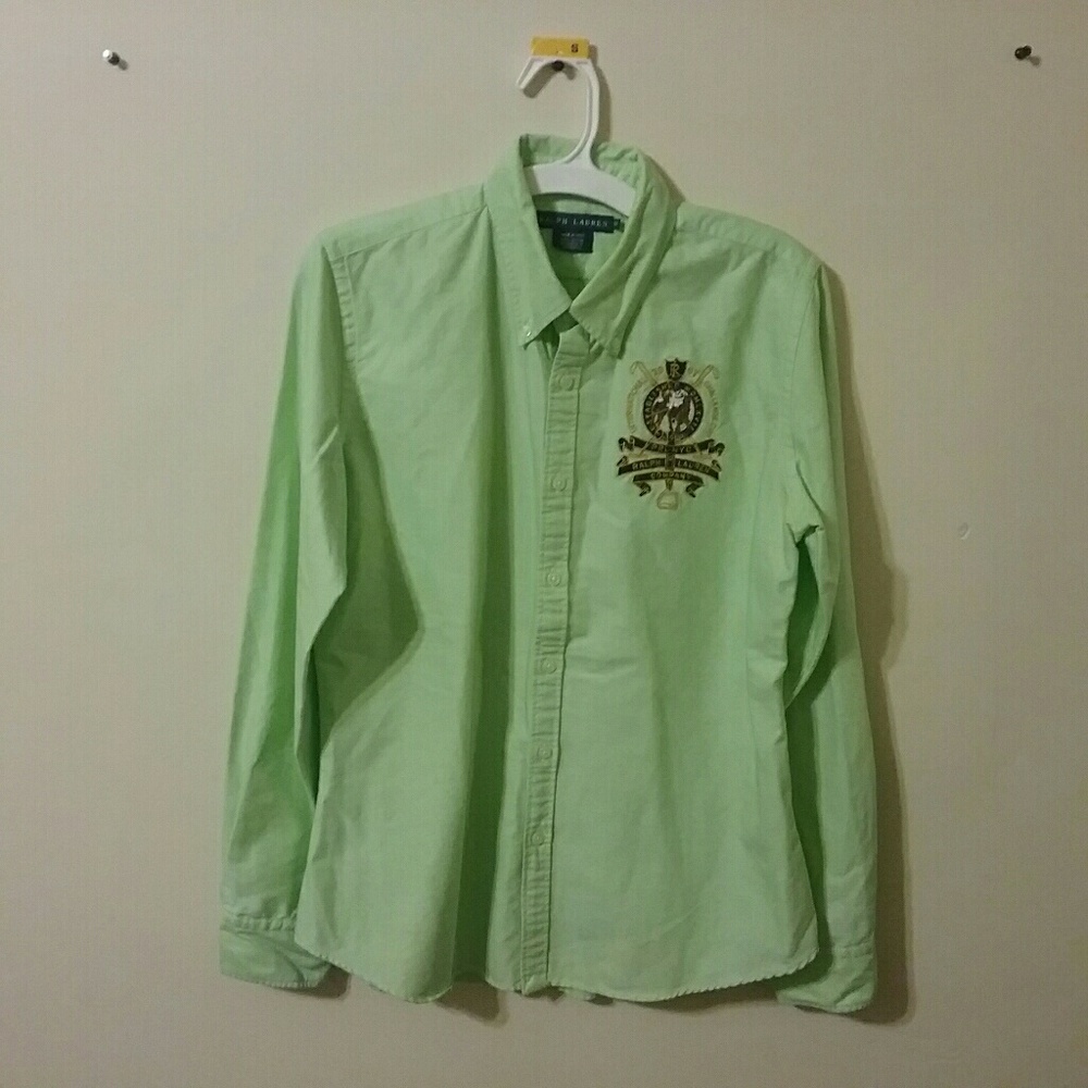 Vintage Ralph Lauren Slim Fit dress shirt size 10
