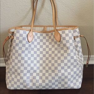 Louis Vuitton Damiar Azur neverfull