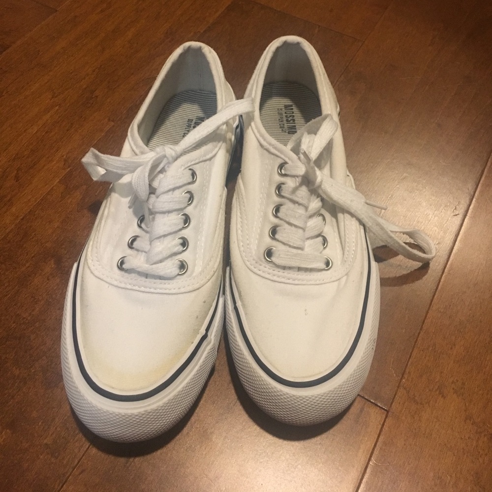 White sneakers