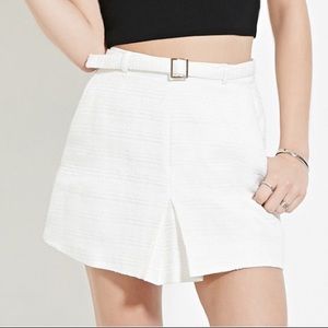 White Mini Skirt