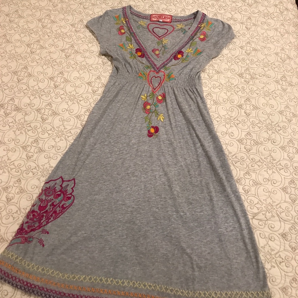 Embroidered dress