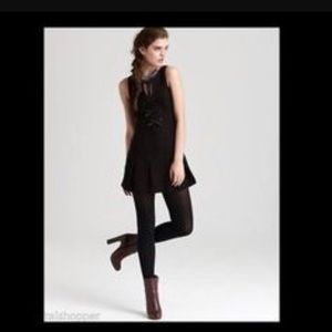 Free People black bow dress