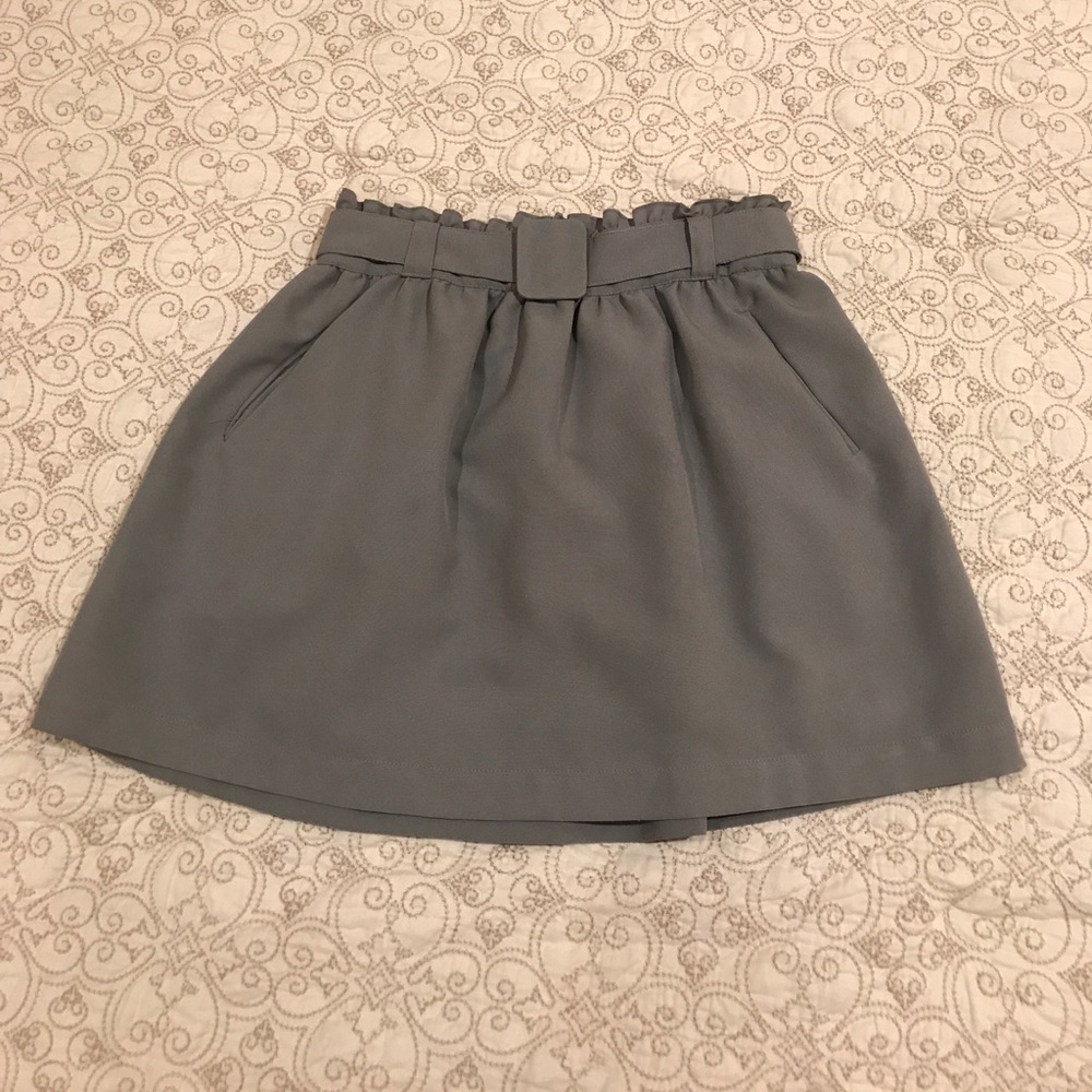 Gray skirt