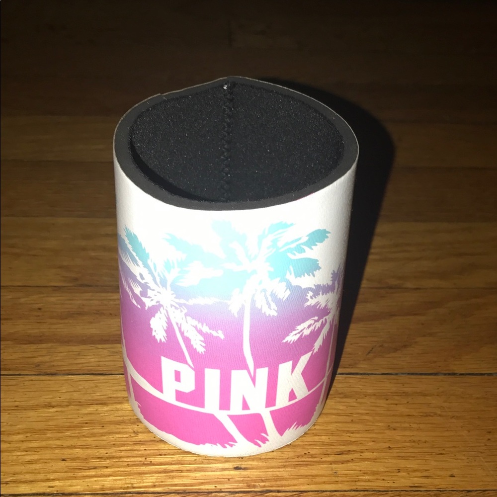 2 Victoria Secret Pink Coolie Cups & Hair Ties