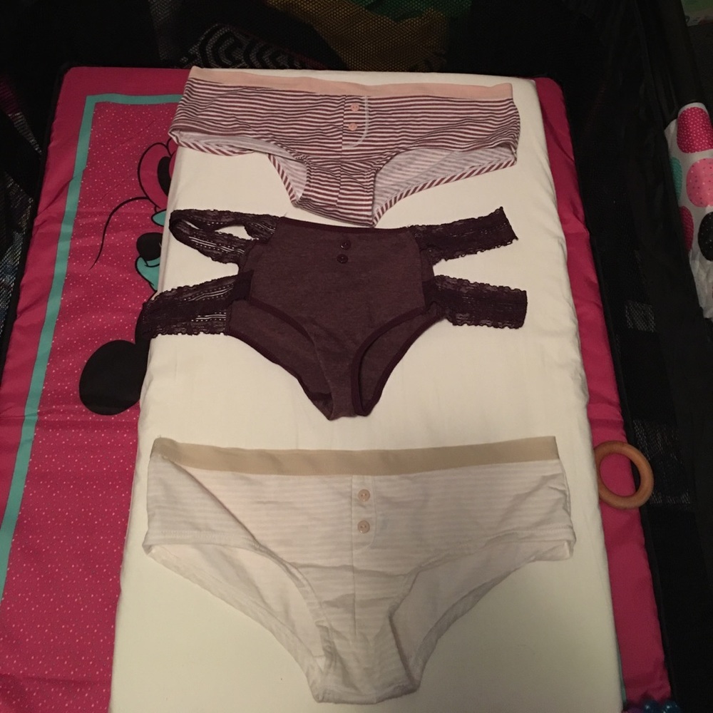 3 Pair Charlotte Russe Panties