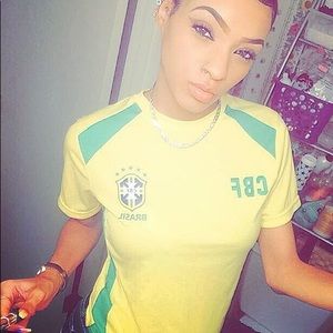 Brazil jersey top