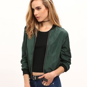 Green Standing Jacket