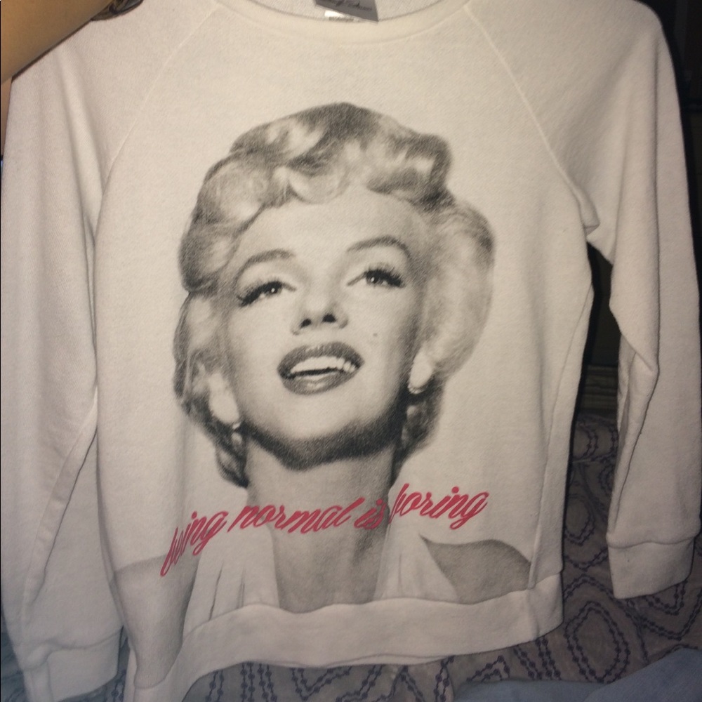 Marilyn Monroe sweatshirt