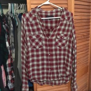 Red and White Flannel