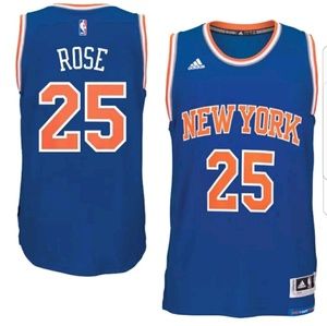 Men's New York Knicks Derrick Rose adidas jersey