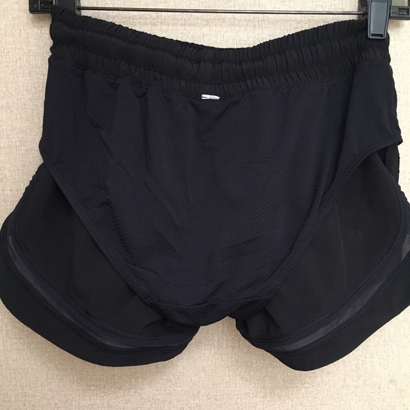 Lululemon Logo Running Shorts with Built-in Brief - Picture 8 of 8