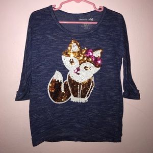 Girls sweater shirt