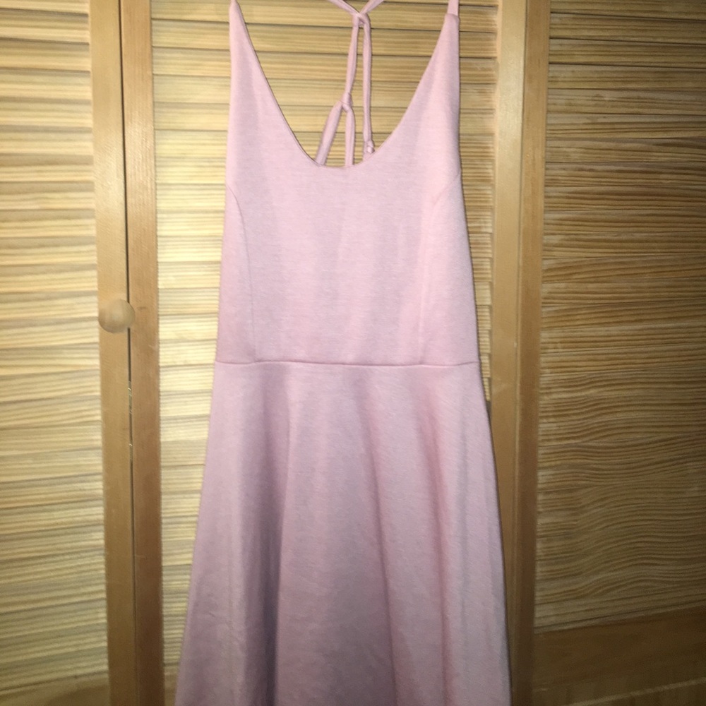 Strappy Back Skater Dress